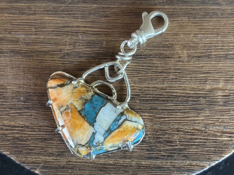 Sterling Pendant with Spiny Oyster